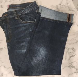 Cabi true boyfriend jeans size 12
